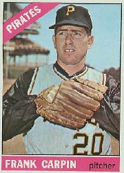 1966 Topps Baseball Cards      071      Frank Carpin RC